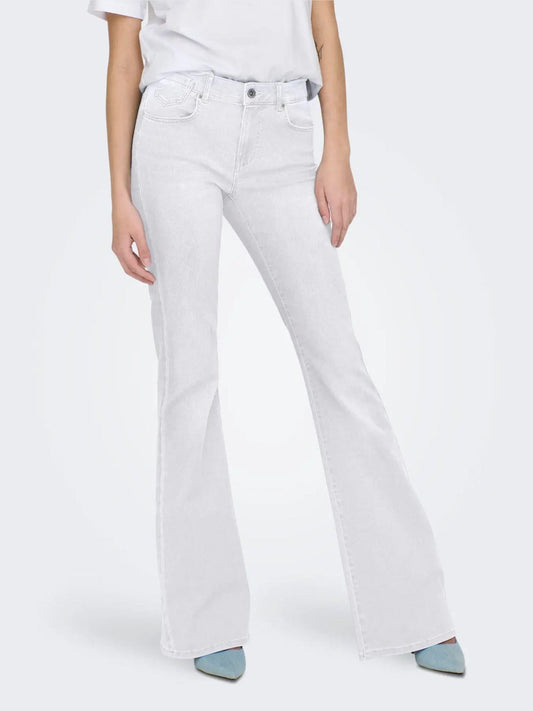 Only Women's Jeans Medium Blue Onlreese