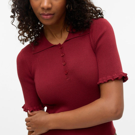 Vero Moda VMWONDER Pullover Donna Syrah 10330850 Syrah VERO MODA 