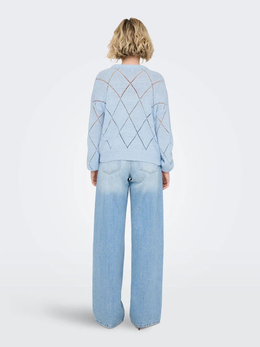 Only - Women's Clear Sky Oversize Fit Geenas T-shirt