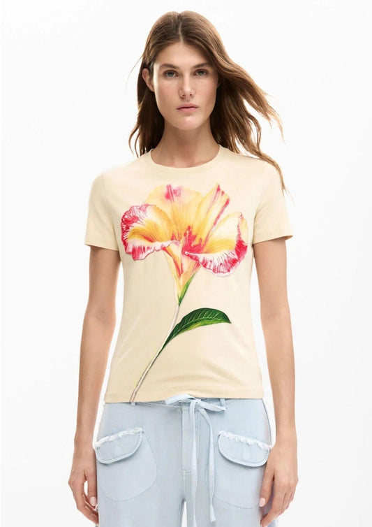 Desigual - Women's Estocolmo White T-shirt