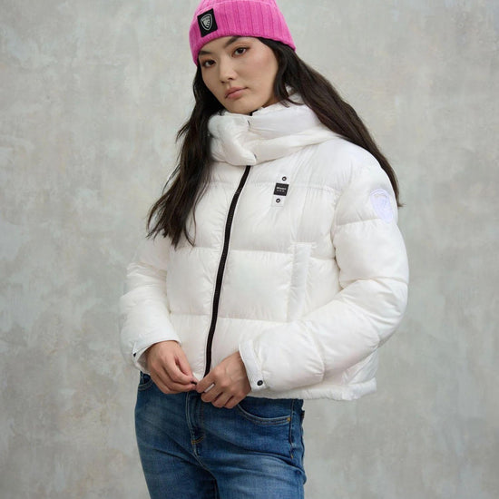 Blauer Giacca Invernale Donna Gloria Bianco Ottico BLDC02170 6648 100 BLAUER 
