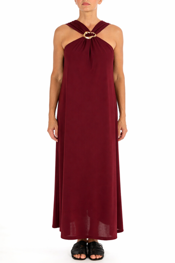 Diana Gallesi - Vestito Donna Rosso India