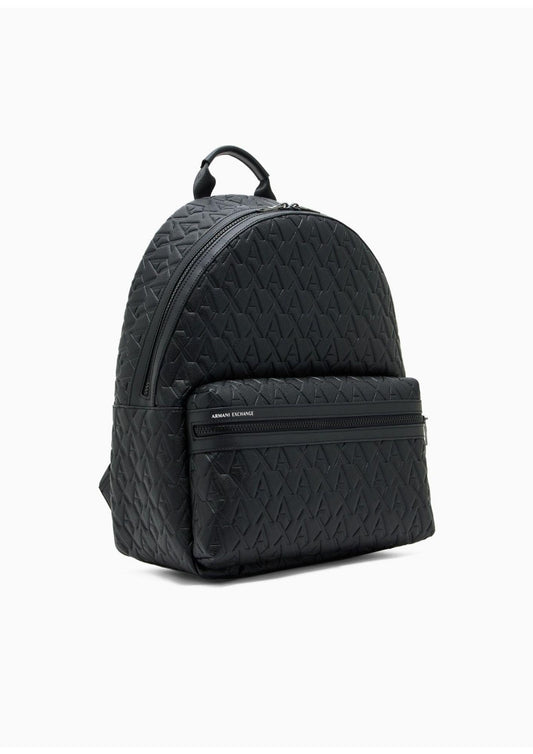 Armani Exchange - Men's Black Backpack