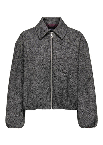 Only Women's Alberte Black Winter Jacket