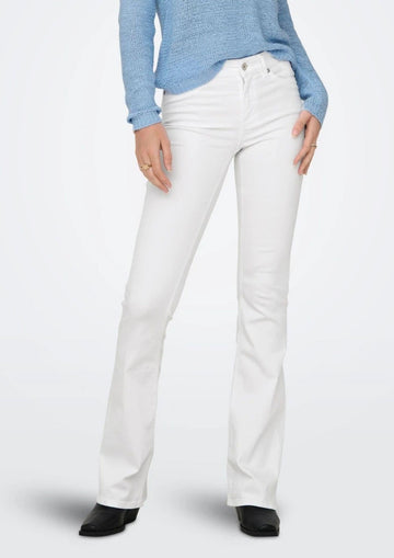 Only - Jeans Donna Blush Bianco