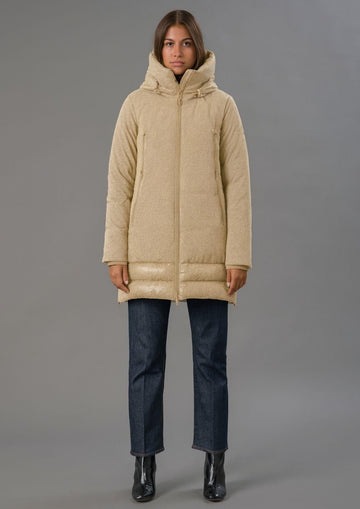 Rihunik Giacca Invernale Donna Lisbona25 Beige