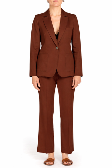 Diana Gallesi - Tailleur Donna Marrone Cioccolato