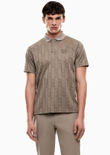 EA7 Emporio Armani - Polo Uomo Beige