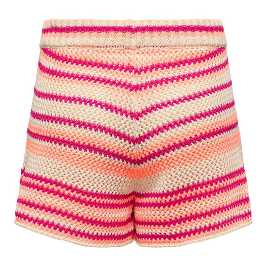 Pantaloncino Donna Beige e Fucsia 15344405 Ecru/PapayaPunch ONLY 