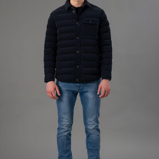 Rihunik Giacca Invernale Uomo Gordon Forest Blu Black RIMA261J F0149 998 RIHUNIK 