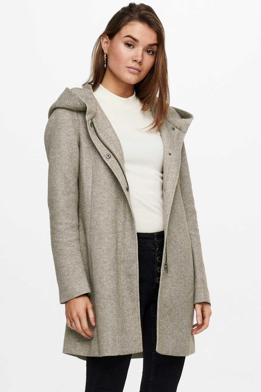 Only Women's Sedona Coat Gray Green