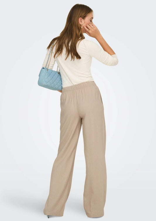 Only - Women's Goa Trousers Beige