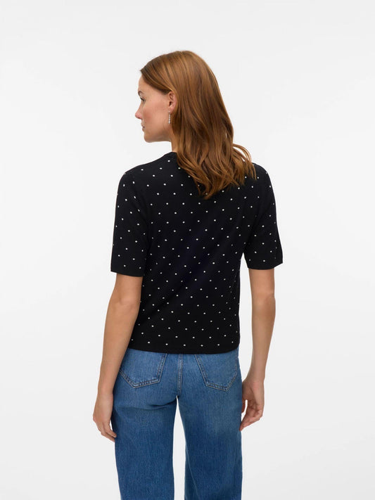 Vero Moda VMSABA Pullover Donna Nero 10330835 Black VERO MODA 