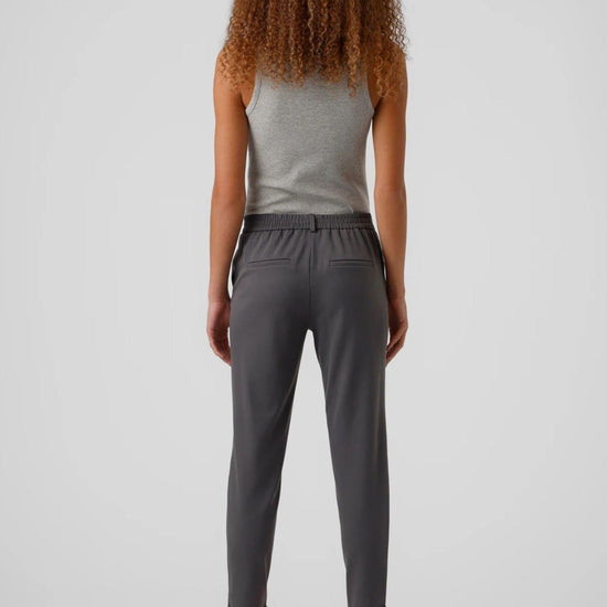 Vero Moda VMMAYA Vita media Pantaloni Donna Grigio Asfalto 10225280 Asphalt VERO MODA 