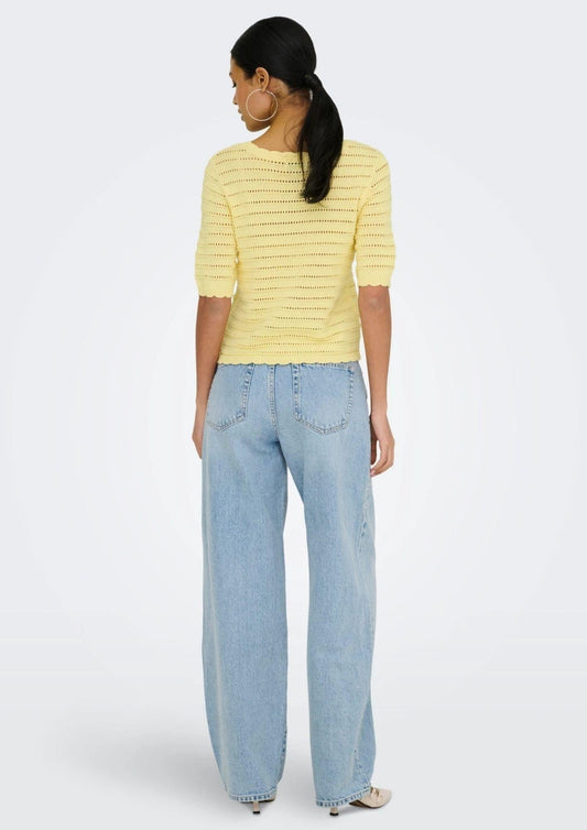 Jacqueline De Yong - Women's Tanja Cardigan Yellow