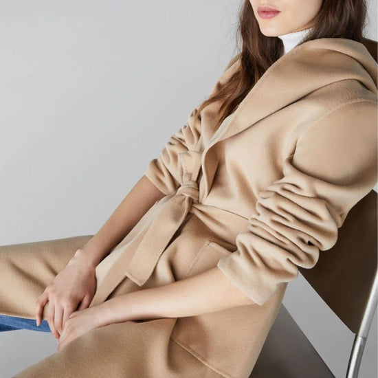 Emme Marella Cappotto Donna Oblato Cammello 2525016011200 003 EMME MARELLA 