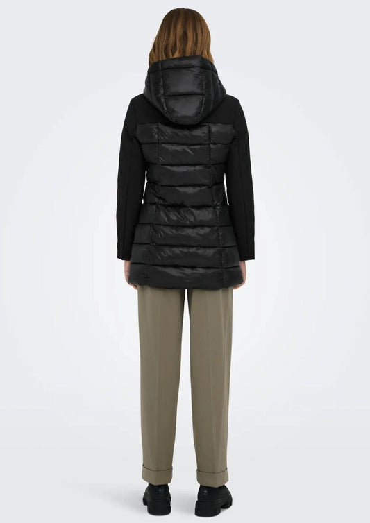 Only Women's Onlsophie Winter Parka Black