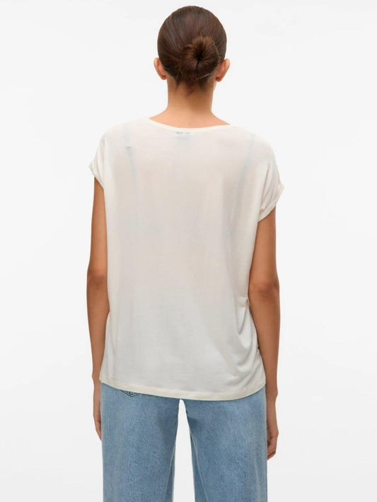 Vero Moda - Women's Ava White T-Shirt