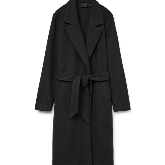 Vero Moda Cappotto Donna Fortuneaya Nero 10278330 Black SOLID VERO MODA 