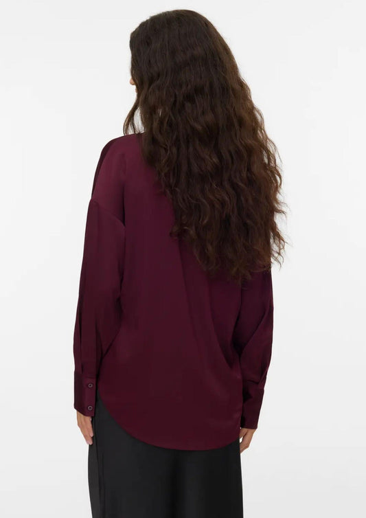 Camicia Donna Livia Bordeaux