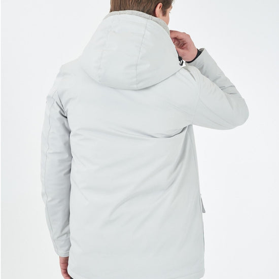 Yes Zee Cappotto Uomo con Trapuntatura interna Ghiaccio O831 B500 0124 YES ZEE 