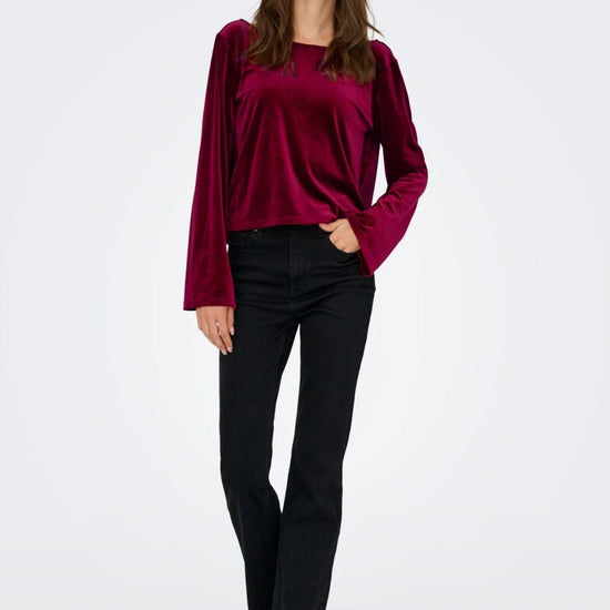 Jacqueline De Yong Maglia Donna Victory Bordeaux 15363518 Winetasting BOW JACQUELINE DE YONG 