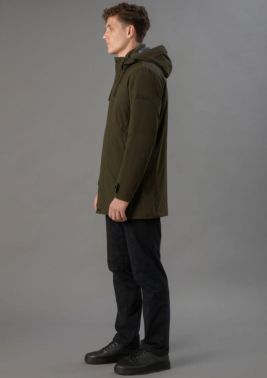 Rihunik Giubbino Uomo Hugh Forest Green