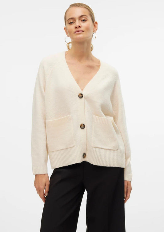Vero Moda Cardigan Donna Boom Beige