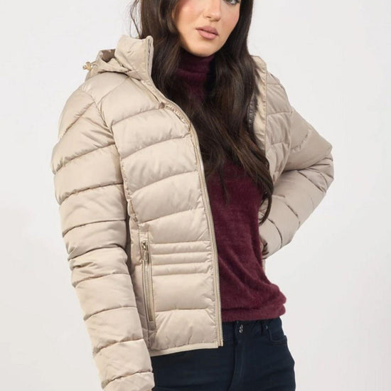 Giubbino Yes Zee Donna Beige J007 M800 0222 YES ZEE 