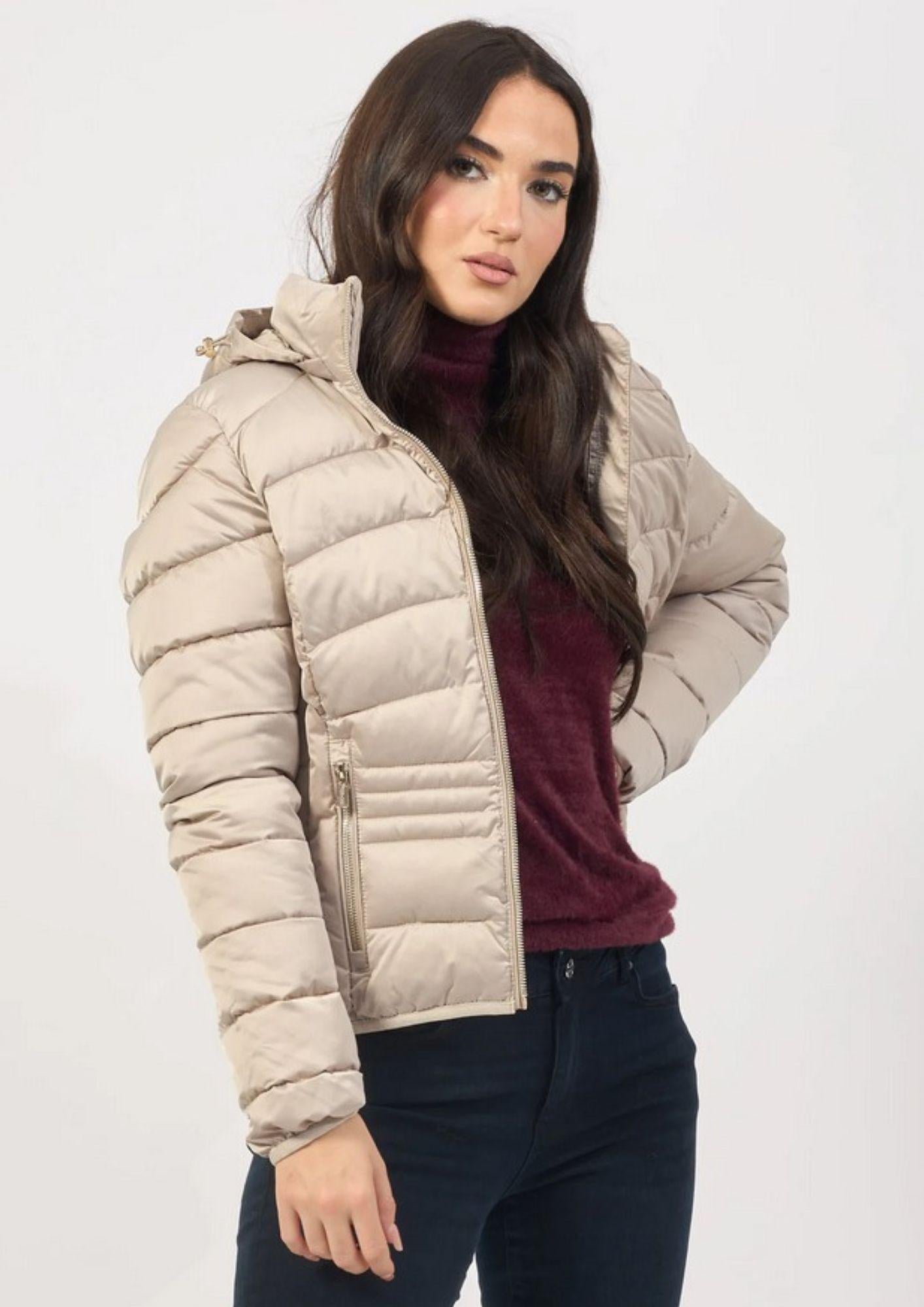 Giubbino Yes Zee Donna Beige J007 M800 0222 YES ZEE 