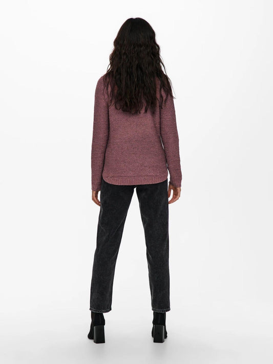 Only Women's Knit Rose Brown Onlgeena