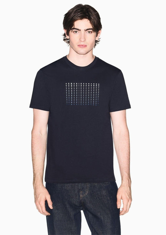 Armani Exchange - Men's Navy Blue Sweater