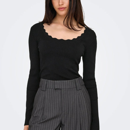 Jacqueline De Yong Pullover Donna Nanna Black 15355459 Black JACQUELINE DE YONG 