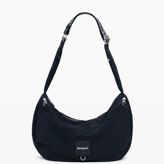 Desigual Borsa da viaggio media in nylon Donna Nero 25WAXY15 2000 DESIGUAL 