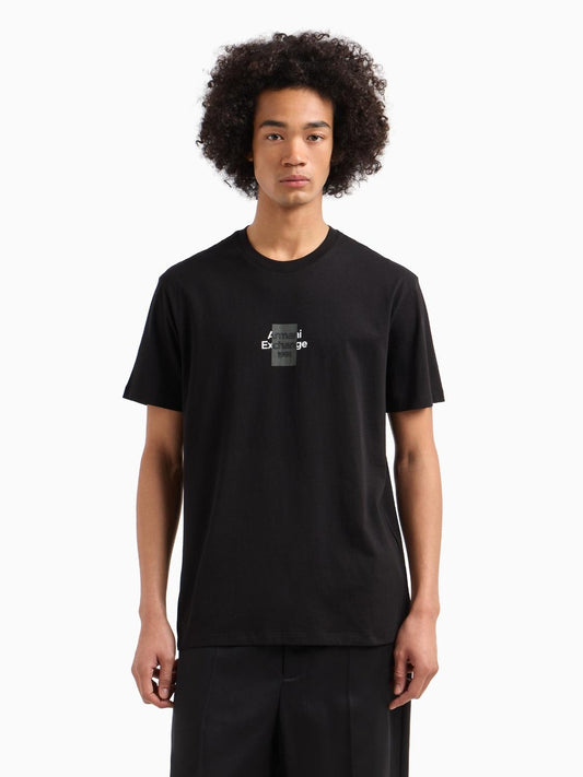 Armani Exchange T-Shirt Regular Fit Uomo Nero