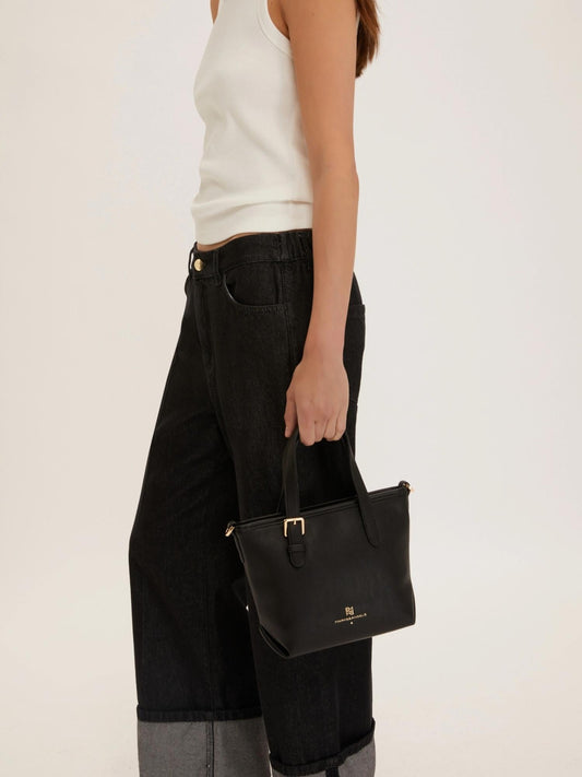 Emme Marella Miniemma Black Mini Shopper