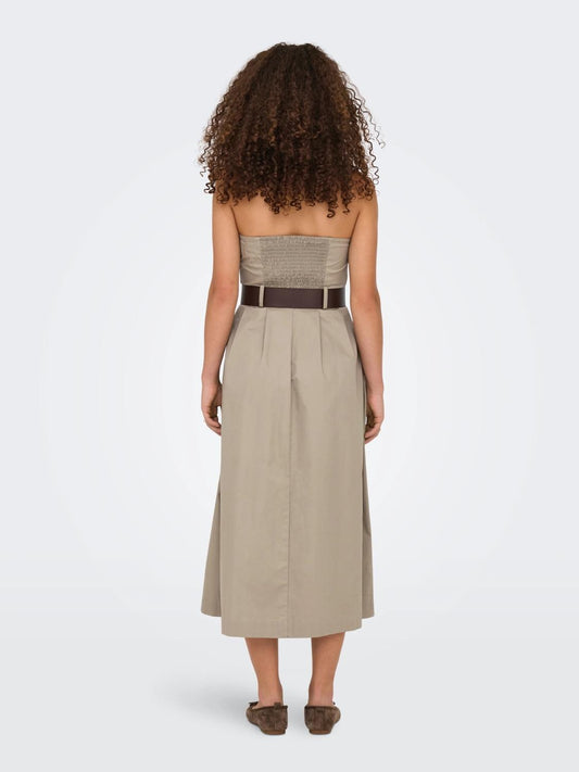 Vestito lungo Donna Medium Savannah Tan 15344546 Savannah Tan ONLY 