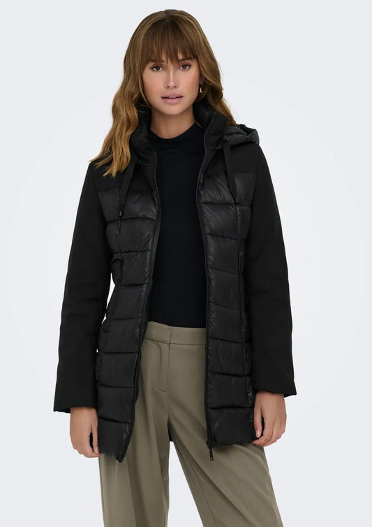 Only Women's Sophie Black Winter Parka