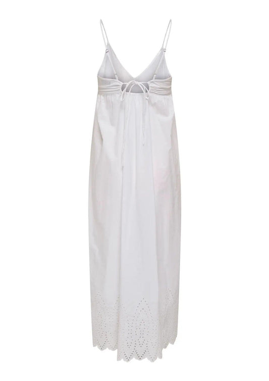 Only - Abito Donna Tullum Bianco