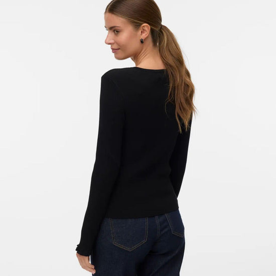 Vero Moda VMWONDER Cardigan Donna Nero 10330859 Black VERO MODA 