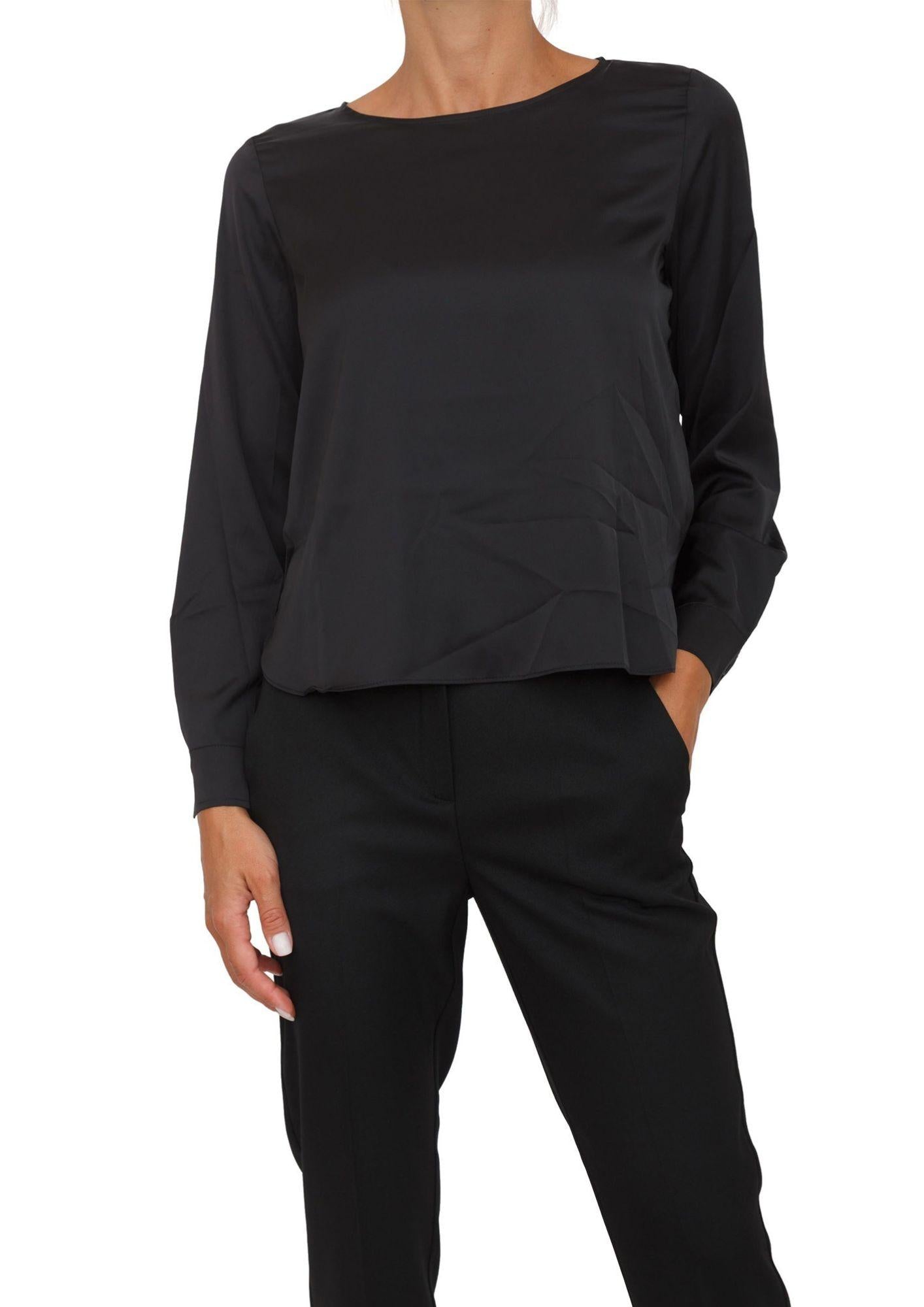 Emme Marella Camicia Donna Madera Nera 2525116041200 008 EMME MARELLA 