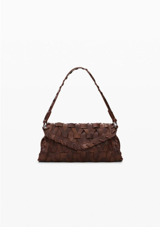 Desigual - Borsa Donna Bag Argon Camel Zarauz Marrone