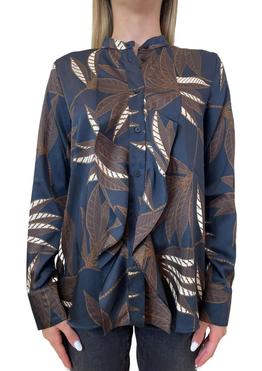 Camicia Donna Neon Blu