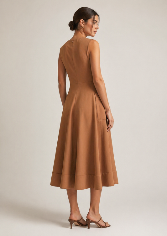 Emme Marella - Women's Savvy Sand Dress