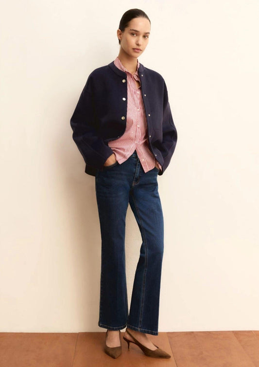 Emme Marella - Women's Slim-flare Jeans Medium Blue