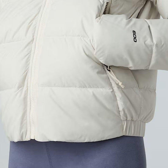 The North Face Giacca in Piumino con Cappuccio Donna Hyalite White Dune NF0A8E75 QLI THE NORTH FACE 