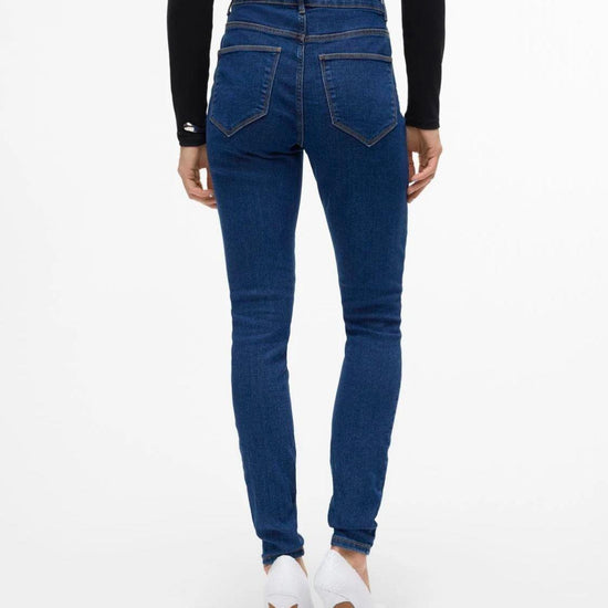 Jeans Skinny Fit Donna Dark Blue Denim 10310613 Dark Blue Denim VERO MODA 