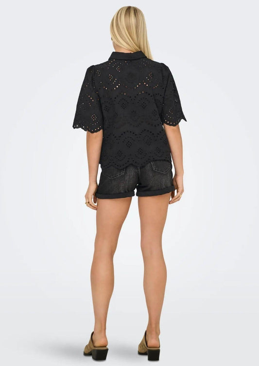 Only Women's Shirt Valais Black