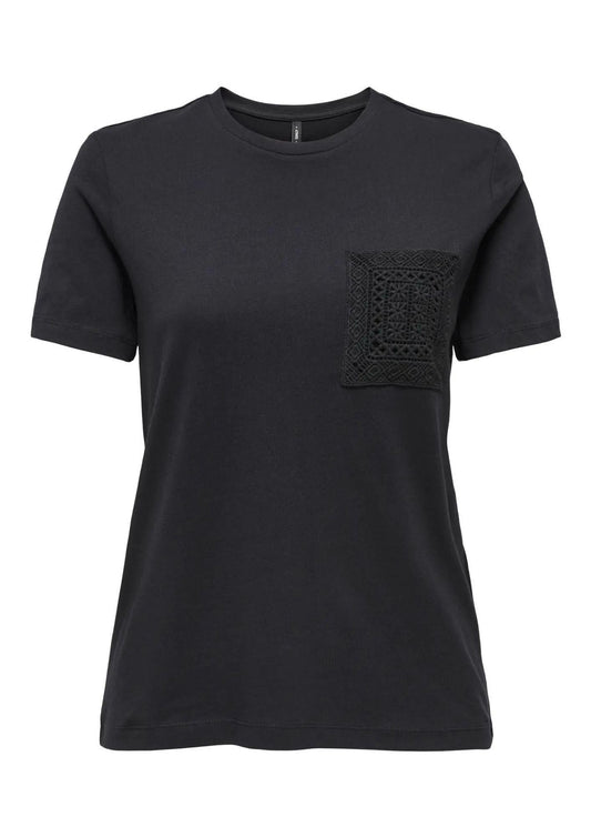 Only - Women's T-Shirt Enja Black