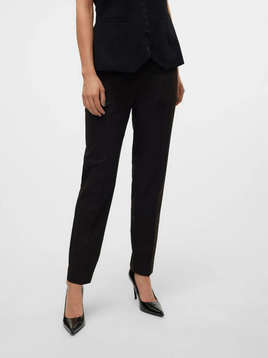 Vero Moda Pantaloni Formali Donna Nila Nero